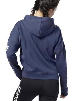 Chaqueta Reebok Linear Logo Fullzip Hombre Azul