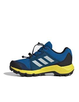 Zapatilla Adidas Terrex GTX K Azul y Pistacho