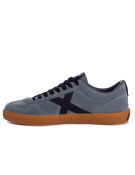 Zapatilla Munich Break 18 Hombre Gris/Negro