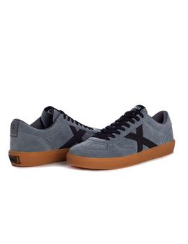 Zapatilla Munich Break 18 Hombre Gris/Negro