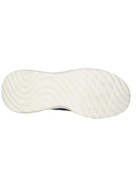 Zapatilla Skechers Bobs Squad Chaos Mujer NVY