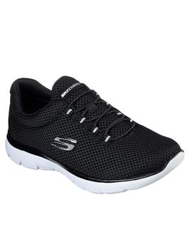 Zapatilla Skechers Summits Mujer BKW