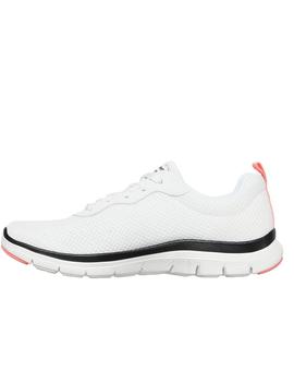 Zapatilla Skechers Flex Appeal 4.0 Mujer WBPK