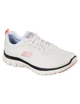 Zapatilla Skechers Flex Appeal 4.0 Mujer WBPK