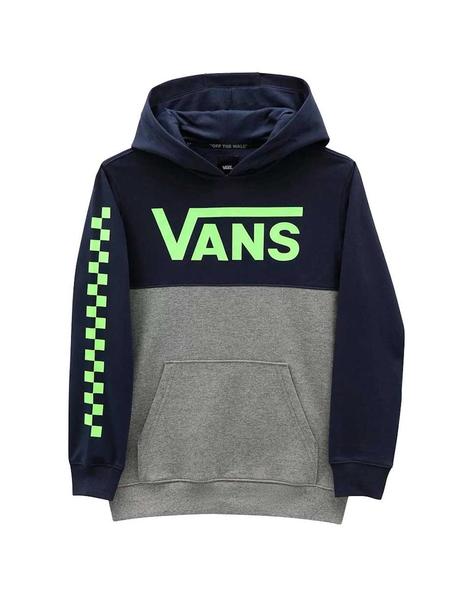 Sudadera Vans Block Niño Marino