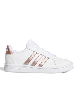 Zapatilla Adidas Grand Court K Blanco