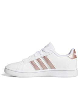 Zapatilla Adidas Grand Court K Blanco