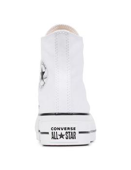 Zapatilla Converse Platform Alta Lona Blanco