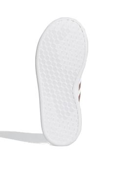 Zapatilla Adidas Grand Court K Blanco