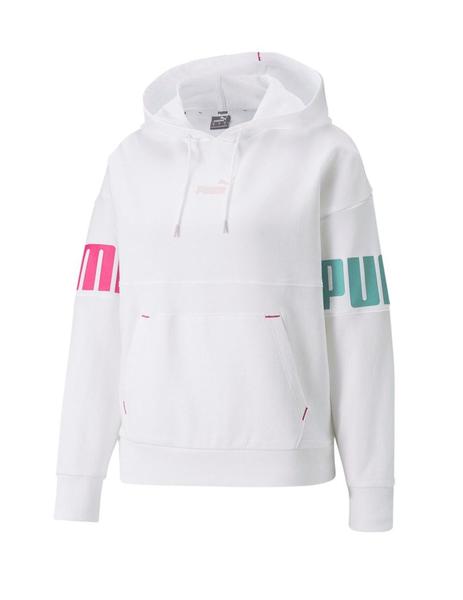 Sudadera Puma Power Mujer Blanco