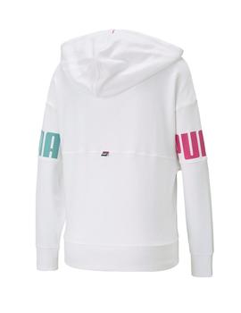 Sudadera Puma Power Mujer Blanco