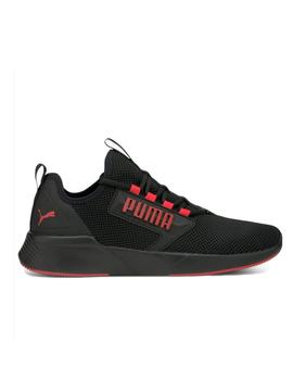 Zapatilla Puma Retaliate Hombre Negro y Rojo