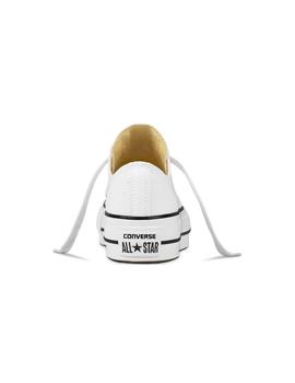 Zapatilla Converse Platform Baja Lona Blanco