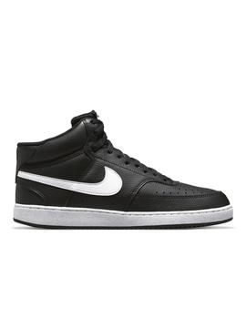 Zapatilla Nike M Court Vision Mid NN Negro/Blanco