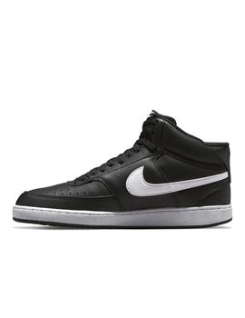 Zapatilla Nike M Court Vision Mid NN Negro/Blanco