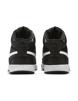 Zapatilla Nike M Court Vision Mid NN Negro/Blanco