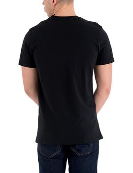 Camiseta New Era NBA New York Knicks Logo Negra