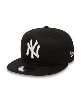 Gorra New Era New York Yankees Plana Negro y blanca