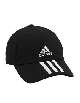 Gorra Adidas Bball 3S LT EMB Negro/Blanco