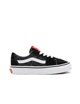 Zapatillas Vans sk8-Low Cuadros Negro, gris y blanco niño