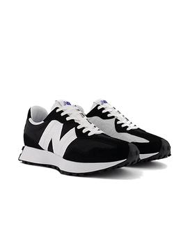 Zapatilla New Balance 327 Hombre Negro y Blanco