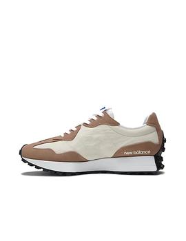 Zapatilla New Balance 327 Hombre Marrón y Beige