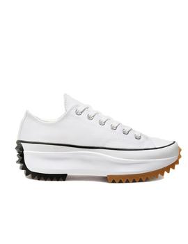 Zapatilla Converse Run Star Baja Lona Blanca