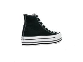 Zapatilla Converse Eva Hi de lona para mujer Negra