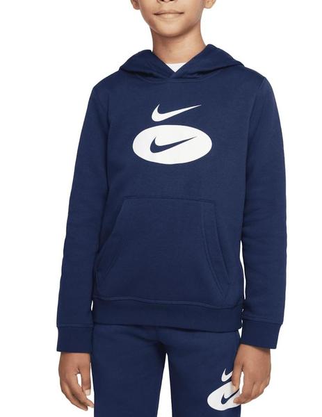 Sudadera Nike HBR Niño Marino