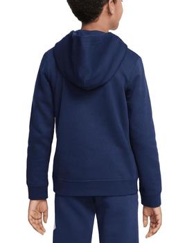 Sudadera Nike NSW CORE HBR Niño Marino