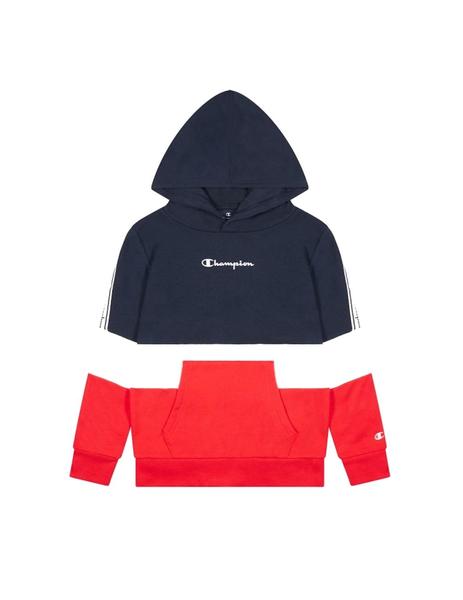 Sudadera Capucha Niño Marino y