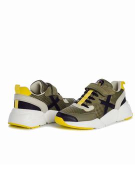 Zapatilla Munich Mini Track VCO 42 Verde