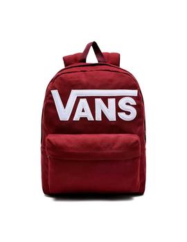 Mochila Vans Laptop Old Skool lll Granate/Blanco