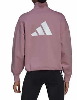 Ser amado Preservativo Bolsa Sudadera Adidas FI 3B QZ Mujer Rosa