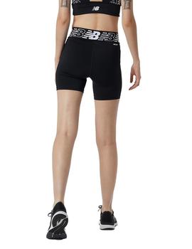 Short NB Relentless Fitted Mujer Negro