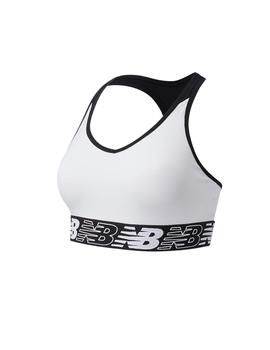 Top New Balance W Pace Bra 3.0 Blanco