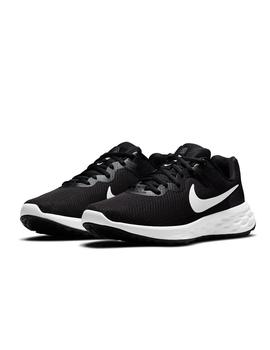 Zapatilla Nike M Revolution 6 NN Negro/Blanco