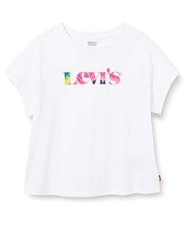 Camiseta Levi´s para niña blanca