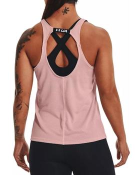 Camiseta Under Armour Fly By Tank Mujer Rosa