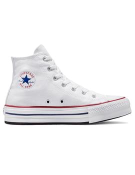 Zapatilla Converse Eva Plaform Alta Lona GS Blanco