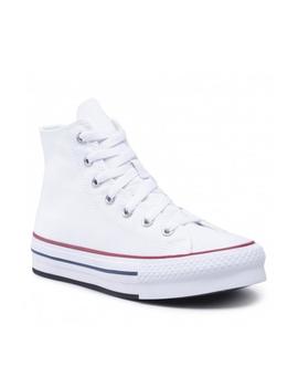 Zapatilla Converse Eva Plaform Alta Lona GS Blanco