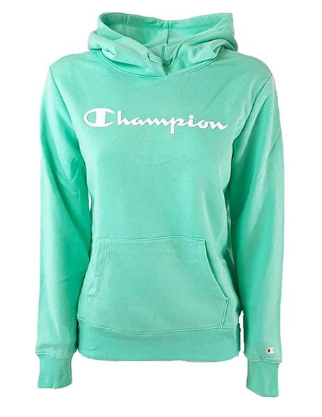 después del colegio Gran Barrera de Coral romántico Sudadera Champion Mujer Verde