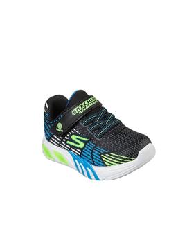 Zapatilla Skechers Flex Glow Light Bebé BBLM