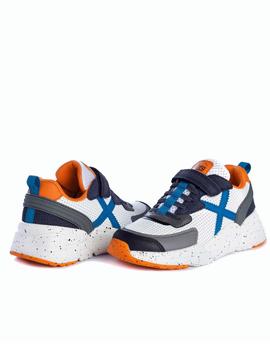 Zapatilla Munich Mini Track VCO 35 Blanco