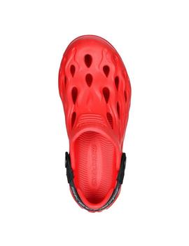 Zueco Skechers Thermo Rush Kids RED