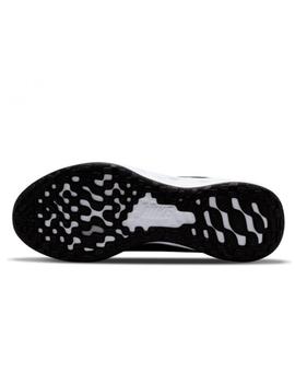 Zapatilla Nike Revolution 6 SE GS Negro y Fucsia para niña