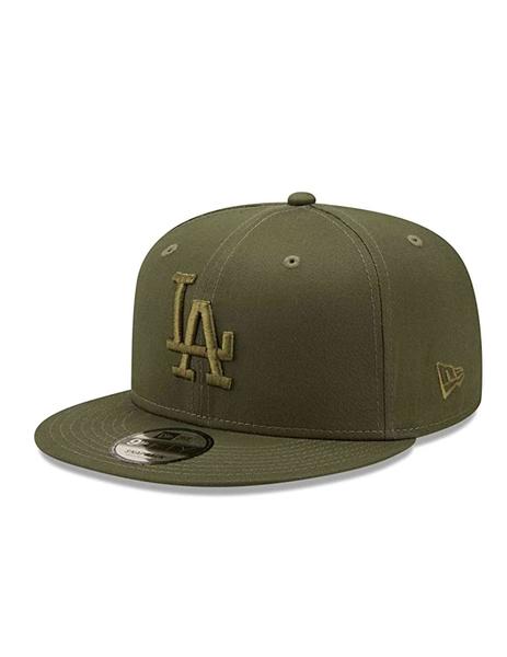 Gorra New Era plana Los Angeles Dodgers Verde