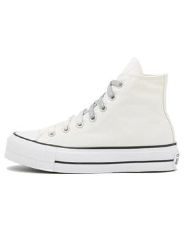 Zapatilla Converse Platform Alta Lona Beige