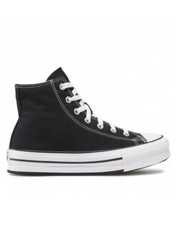 Zapatilla Converse Eva Platform Alta Lona GS Negro