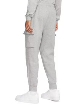 Pantalon Nike Club FT Cargo Hombre Gris